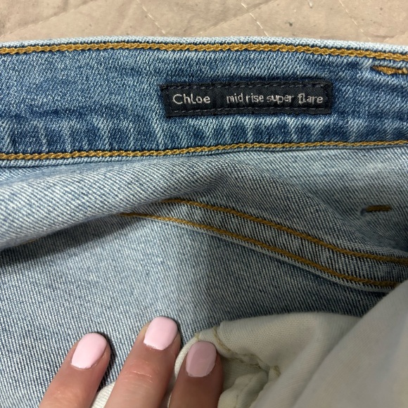 Chloe mid rise super flare size 32 - Picture 4 of 5